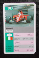 Trading Cards - ( 6 X 9,2 Cm ) 1995 - Formule 1 - Ferrari - Italie - N°3D - Motoren