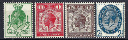 GRANDE BRETAGNE G. V Ca.1929:  Les Y&T 179-182 Neufs**, TTB - Unused Stamps