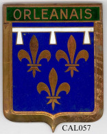 CAL057 - PLAQUE CALANDRE AUTO - ORLEANAIS - Other & Unclassified