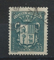 Andorre N°56 Obl (FU) 1937/43 - Armoiries De Vallées - Usados