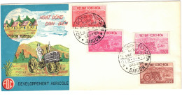 Viêt-Nam - Vietnam - Saïgon - FDC - Développement Agricole - Hoat Dong Dinh Dien - 3.1.1961 - Viêt-Nam