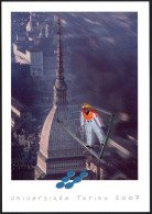 ITALIA 2007 - UNIVERSIADE INVERNALE TORINO 2007 - OFFICIAL CARD - SKI JUMPING - G - Sports D'hiver