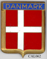 CAL062 - PLAQUE CALANDRE AUTO - DANMARK - Other & Unclassified