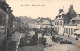 80-DOULLENS- PLACE DU MARCHE - Doullens