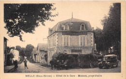 79-MELLE-HÔTEL DE LA GARE - MOINOT PROPRIETAIRE - Melle