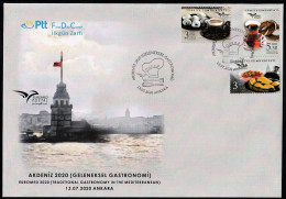 2020 Turkey Euromed: Traditional Gastronomy FDC - Alimentation