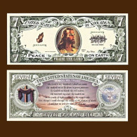 USA - FANTASY NOTE - PRAISE  THE  LORD -  UNC / SERIES  JESUS - Other & Unclassified