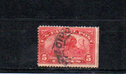 USA YT Colis 5 Obl : Train-postal - 1912 - Pacchi