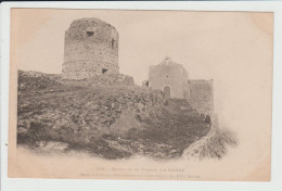 LA GARDE - VAR - DEBRIS D'UN ANCIEN CHATEAU A DEUX TOURS - La Garde