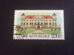 CZ 2021 Yvert 975 Pofis 1108 Oblitéré Château Castle De Milotice - Used Stamps