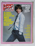 I114724 Ciao 2001 A. XVII Nr 8 1985 - Mick Jagger + Poster Bronski Beat - Muziek