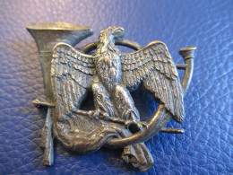 Insigne De Régiment/24éme Groupe CHASSEURS MECANISES/ Aigle & Cor De Chasse/ Arthus-Bertrand Paris/ Vers 1950-60   PUC28 - Esercito