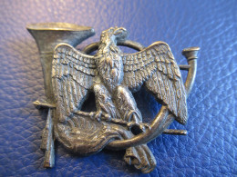 Insigne De Régiment/24éme Groupe CHASSEURS MECANISES/ Aigle & Cor De Chasse/ Arthus-Bertrand Paris/ Vers 1950-60   PUC28 - Hueste