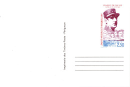 SPM / DE GAULLE / ENTIER POSTAL N° 30-CP NEUF - Entiers Postaux