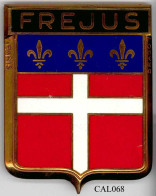 CAL068 - PLAQUE CALANDRE AUTO -FREJUS - Otros & Sin Clasificación