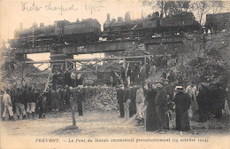 62-FREVENT- LE PONT DU MARAIS RECONSTRUIT PROVISOIREMENT 19 OCTOBRE 1914 - Andere & Zonder Classificatie