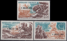 GABON - Bicentenaire De L'indépendance Des États Unis 3 - Gabon (1960-...)