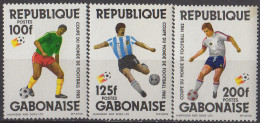 GABON - Coupe Du Monde De Football 1982 - Gabon (1960-...)
