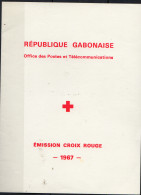 GABON - Croix Rouge Gabonaise 1967 (feuillet) - Gabon (1960-...)