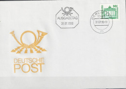 DDR GDR RDA - Brandenburger Tor  (MiNr. 3346 R)  1990 - FDC - 1981-1990