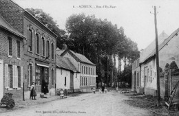 ACHEUX - Rue D'En-Haut - Tabac-Epicerie - Animé - TBE - Acheux En Amienois