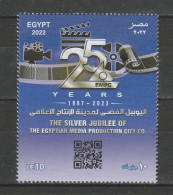 EGYPT / 2022 / EMPC / CINEMA / CINEMA FILM / CIN. CAMERA / MNH / VF - Nuevos