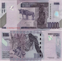 CONGO       10,000 Francs       P-103[c]       30.6.2020       UNC  [ 10000 ] - République Démocratique Du Congo & Zaïre