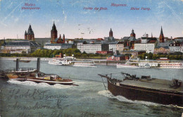 ALLEMAGNE - Mainz - Rheinpartie - Carte Postale Ancienne - Mainz