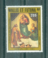 WALLIS & FUTUNA - P.A. N°131** MNH SCAN DU VERSO. Noël. - Unused Stamps