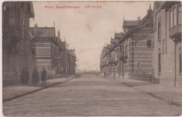 Zwolle - Prins Hendrikstraat Met Volk - 1910 - Zwolle