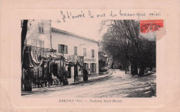 Barjols - Faubourg Saint Marcel  - CPA °J - Barjols