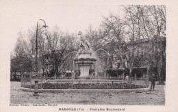 Barjols -  Fontaine Reynouard  - CPA °J - Barjols