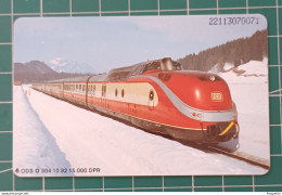 GERMANY PHONECARD FAST TRAIN - Sammlungen