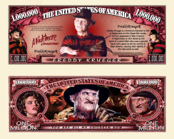 USA - FANTASY NOTE - FREDDY  KRUEGER  FROM  A NIGHTMARE ON ELM STREET - UNC - Autres & Non Classés
