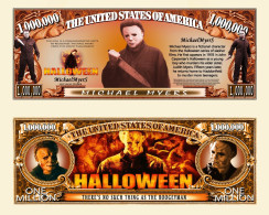 USA - FANTASY NOTE - MICHAEL  MYERS  FROM  ,, HALLOWEEN ''- UNC - Other & Unclassified