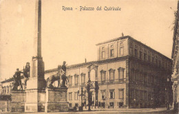 ITALIE - Roma - Palazzo Del Quirinale - Carte Postale Ancienne - Piazze