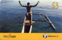 Fiji Telecom - Fisherman $3 - Fidschi