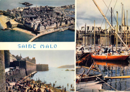 FRANCE - 35 - Saint-Malo - Différents Lieux De Saint-Malo - Carte Postale Ancienne - Saint Malo