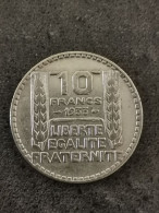 10 FRANCS TURIN ARGENT 1933 FRANCE / SILVER - 10 Francs