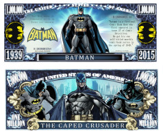 USA - FANTASY NOTE - BATMAN - UNC - Andere & Zonder Classificatie