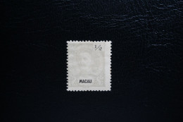 (T5) Macau / Macao - 1898 D. Carlos 1/2 A (Perf. 12½) - Af. 78 (MH) - Unused Stamps