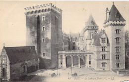 FRANCE - 64 - Pau - Le Château Henri IV - Carte Postale Ancienne - Pau