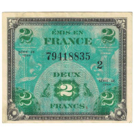 France, 2 Francs, 1944, 79418835, SUP, Fayette:VF16.2, KM:114a - 1944 Flag/France