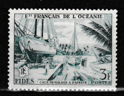 OCEANIA  FRANCESA  1956  **  MNH  YVERT 204  F.I.D.E.S  BUENO - 1956 F.I.D.E.S.