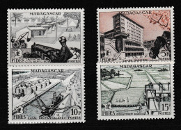 MADAGASCAR  FRANCESA  1956  ** MNH  YVERT 327\30  F.I.D.E.S  BUENO - 1956 F.I.D.E.S.