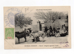 !!! CACHET DE DJENNE - SOUDAN SUR CPA DE 1906 POUR LA FRANCE - Lettres & Documents