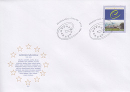 Enveloppe  FDC  1er  Jour   ESTONIE    Cinquantenaire   CONSEIL  DE  L' EUROPE    1999 - Estland