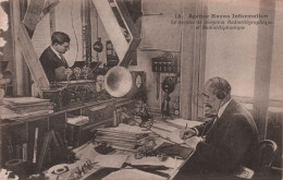 METIER - Agence Havas Publicité - Le Service De Reception Radiotelegraphique Radiotelephonique - Carte Postale Ancienne - Advertising