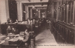METIER - Agence Havas Publicité - Le Service D'execution - Carte Postale Ancienne - Advertising