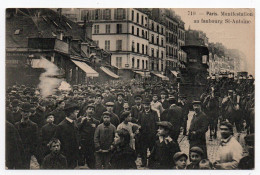 Paris. Manifestation Au Faubourg Saint-Antoine - Manifestazioni